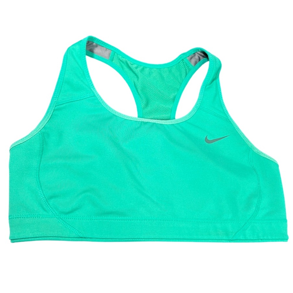 Nike women’s turquoise sports bra size small